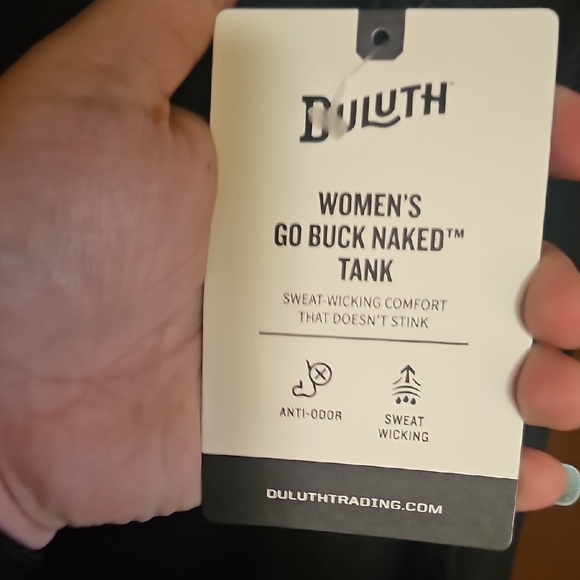 Duluth Solid Black XXL Women's Tank Top - Picture 4 of 5